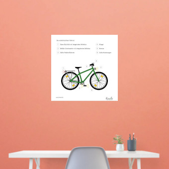 Poster mit einem Op-Art Motiv